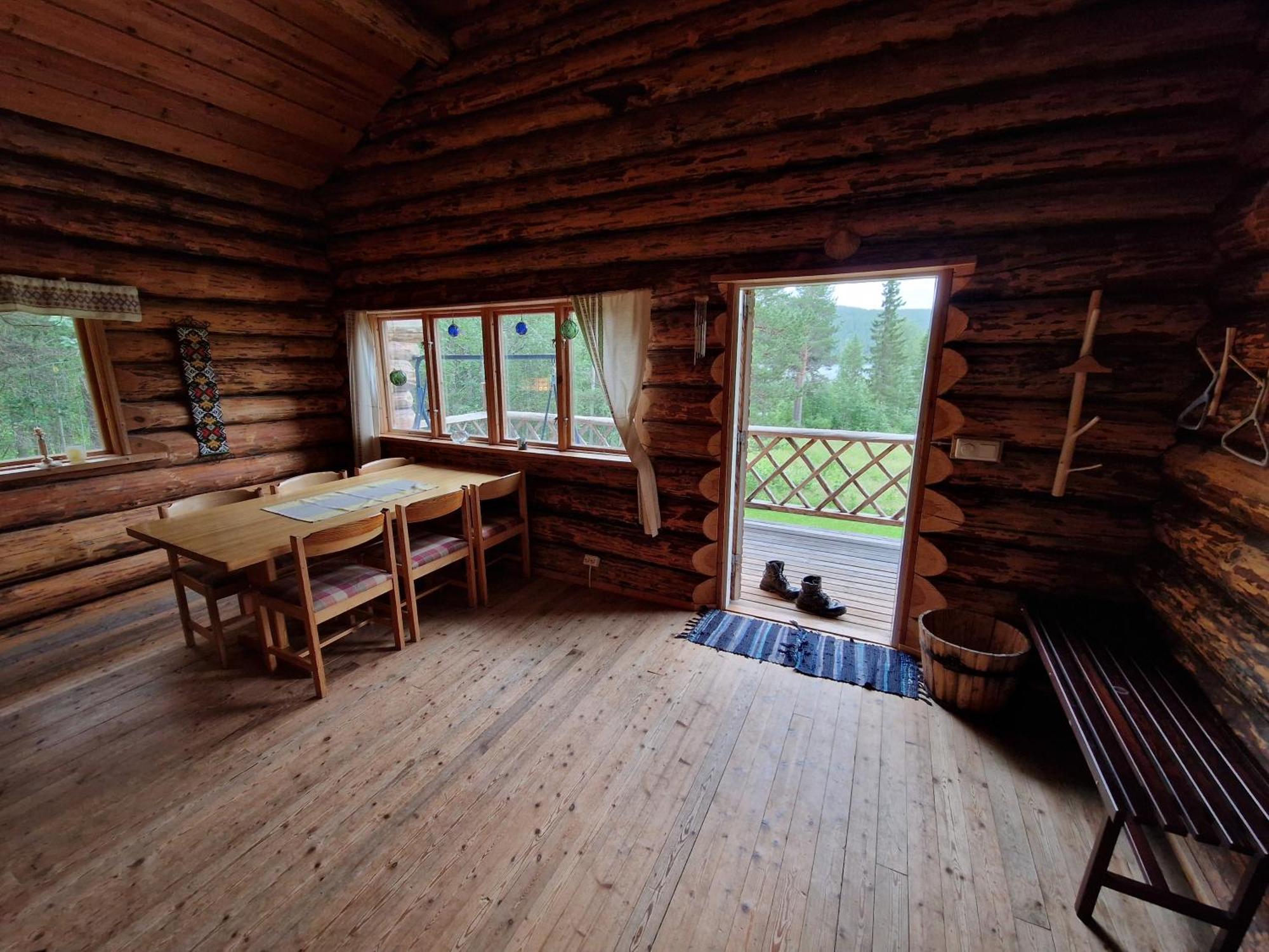 Lakeside Wilderness Cabin Jokkmokk Buitenkant foto