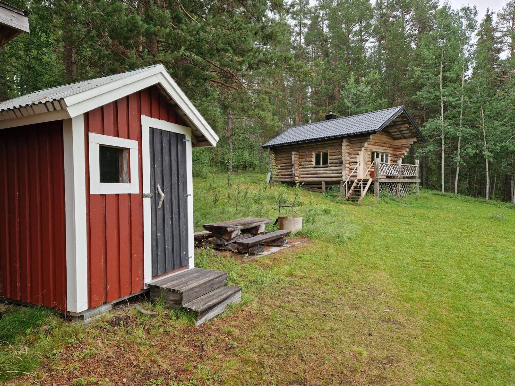 Lakeside Wilderness Cabin Jokkmokk Buitenkant foto
