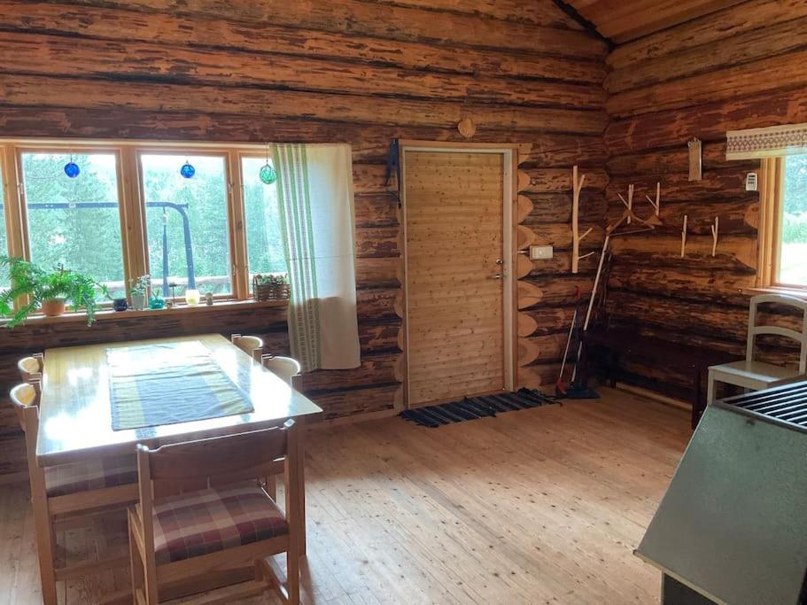 Lakeside Wilderness Cabin Jokkmokk Buitenkant foto