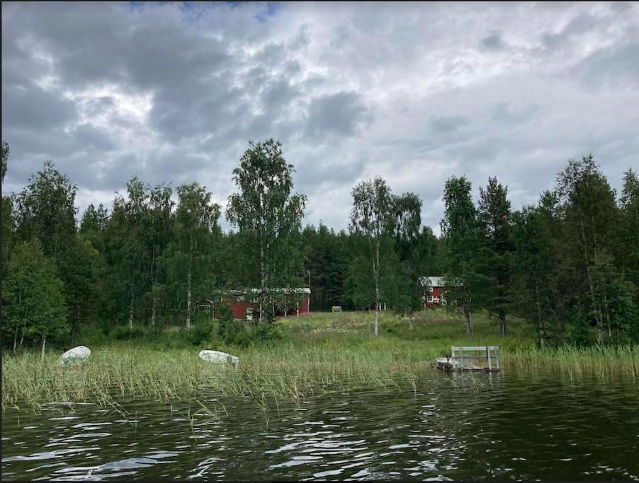 Lakeside Wilderness Cabin Jokkmokk Buitenkant foto